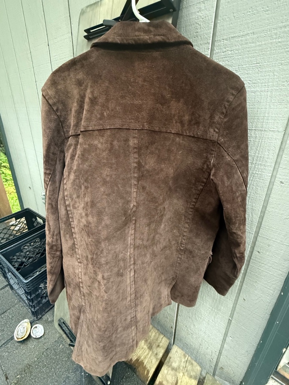 Bagatelle real suede leather jacket - Picture 2 of 4